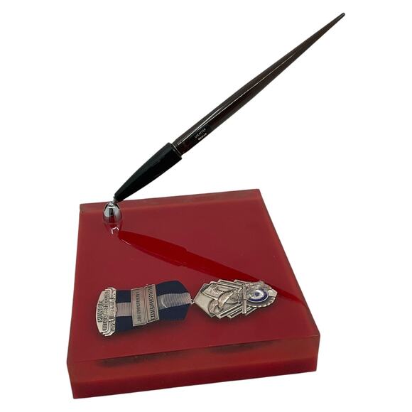 1965 Muncie Rifle Pistol Club Shooting Award Pen Set Master Class 1st Place - Picture 7 of 11